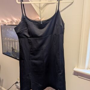 Elegant Black Mini Dress